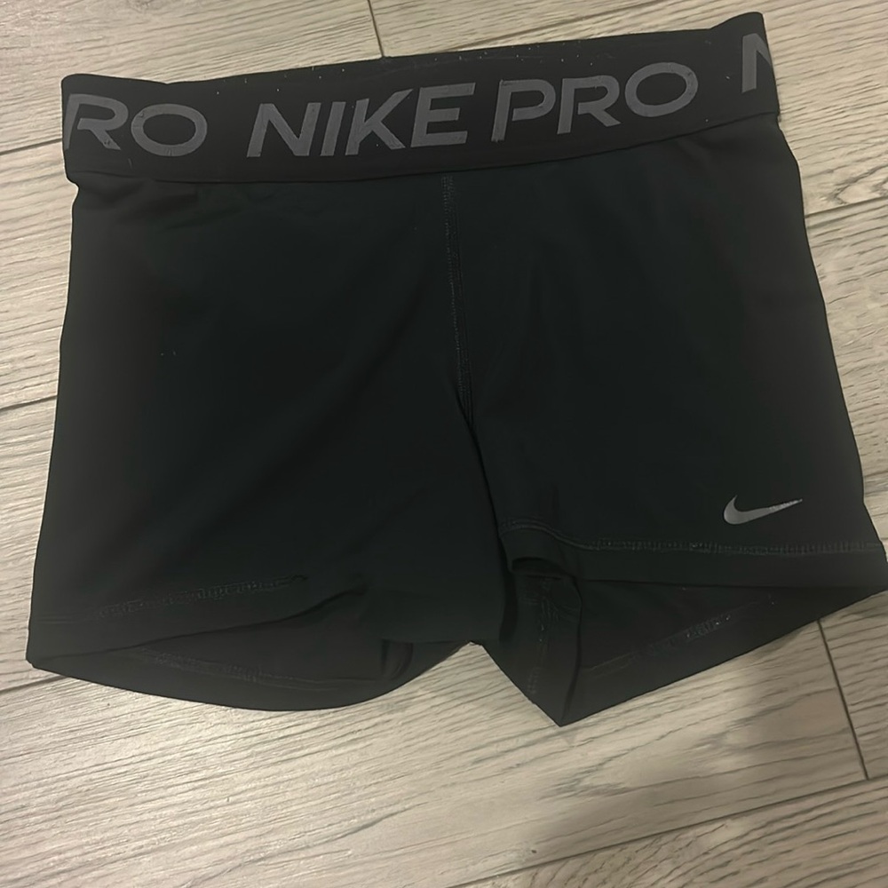Nike Dri fit size medium black shorts